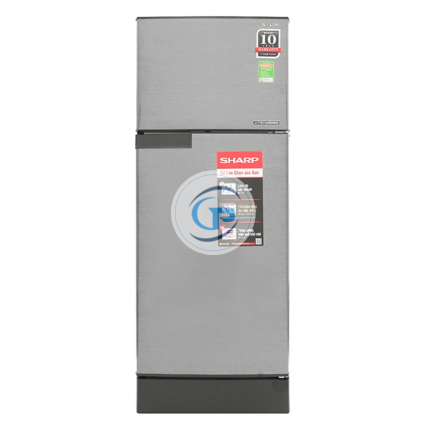 Tủ Lạnh Sharp Inverter 180 Lít SJ-X196E-DSS 