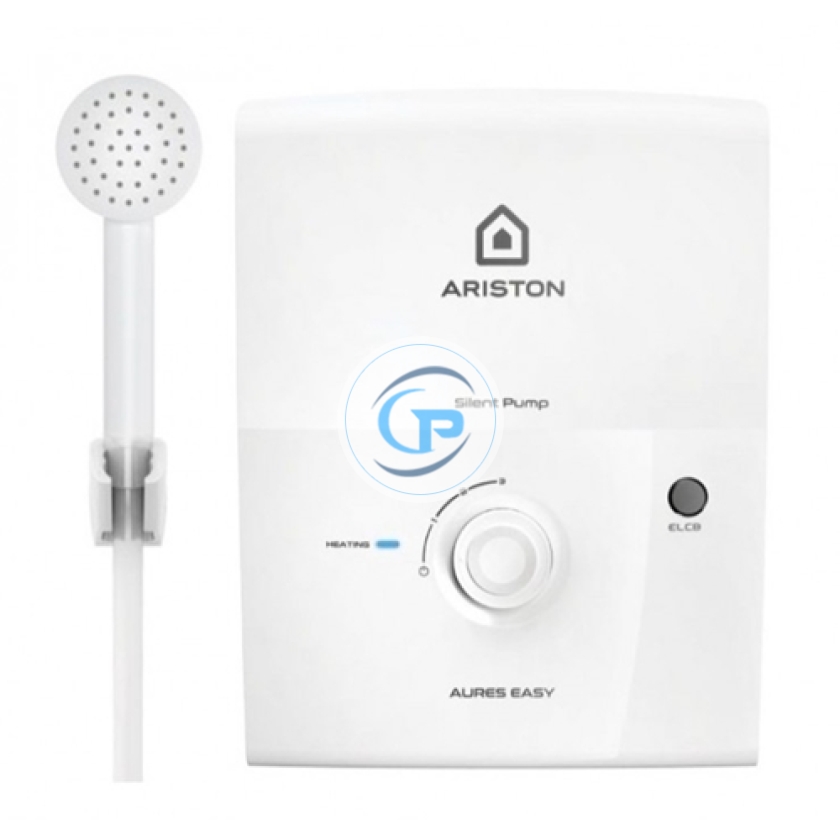 Máy Nước Nóng Ariston Aures Easy 4.5P Trực Tiếp Có Bơm