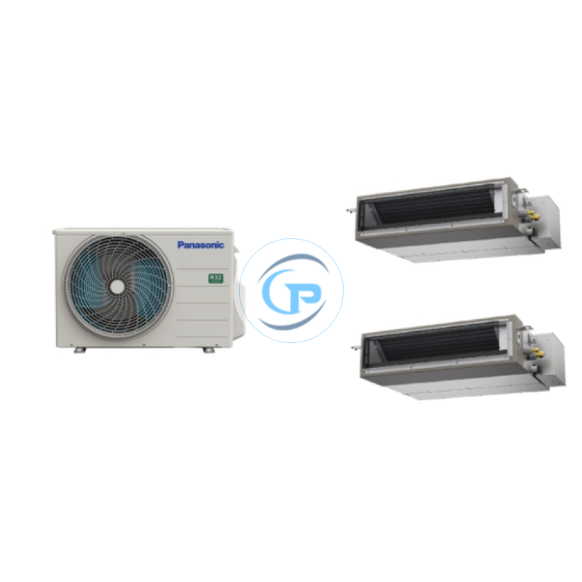 Hệ thống máy lạnh giấu trần nối ống gió Multi Inverter Panasonic R32 - 2.0HP