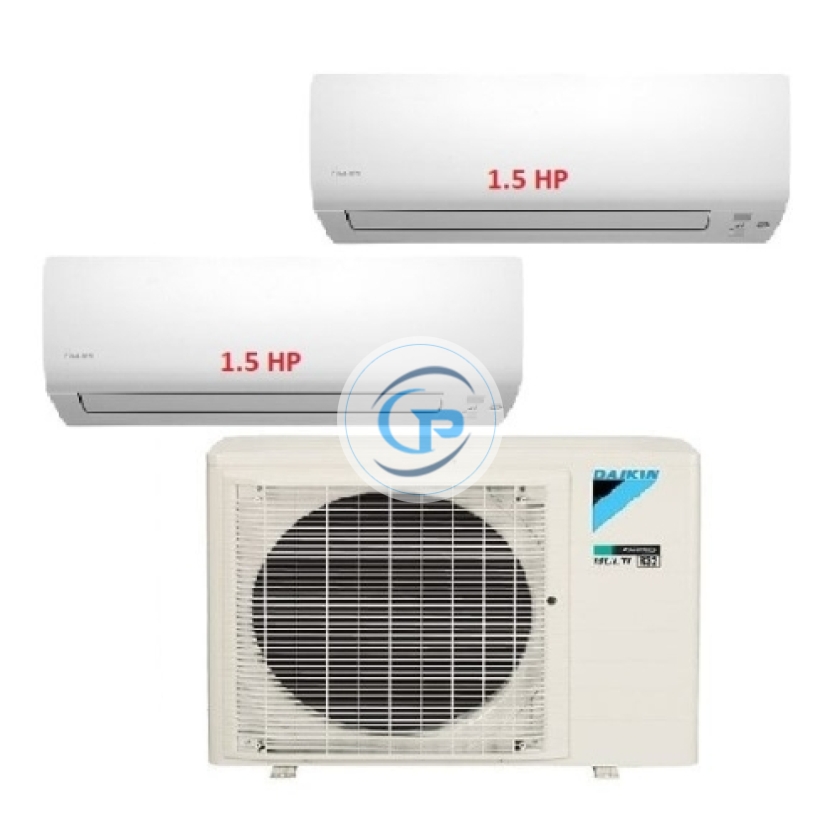 Máy Lạnh Multi Daikin Inverter 1 Dàn Nóng 2 HP + 2 Dàn Lạnh Treo Tường 1.5 HP
