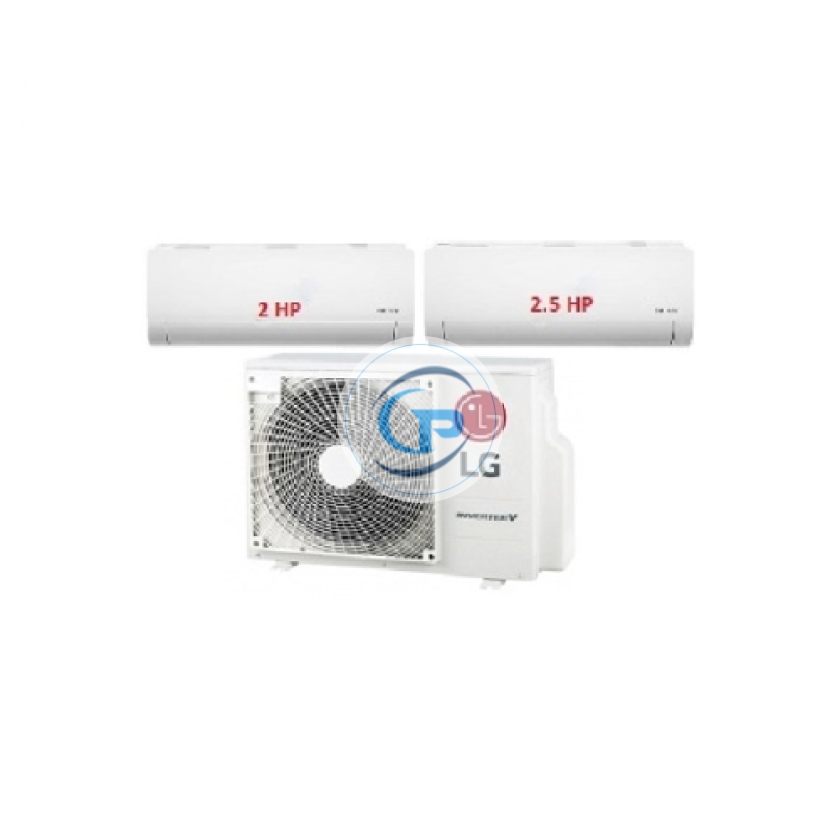 Máy Lạnh Multi LG 1 Dàn Nóng 3.5 Hp + 1 Dàn Lạnh Treo Tường 2 Hp + 1 Dàn Lạnh Treo Tường 2.5 Hp