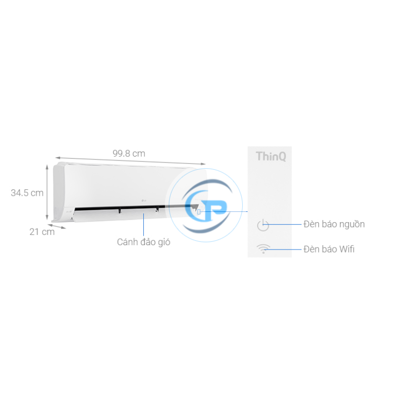 Máy lạnh treo tường LG Inverter  V24WIN1 - 2.5hp