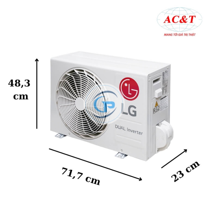 Máy lạnh âm trần LG Inverter ZTNQ12GULA0/ZUAA1 - 1.5hp - 1 hướng thổi