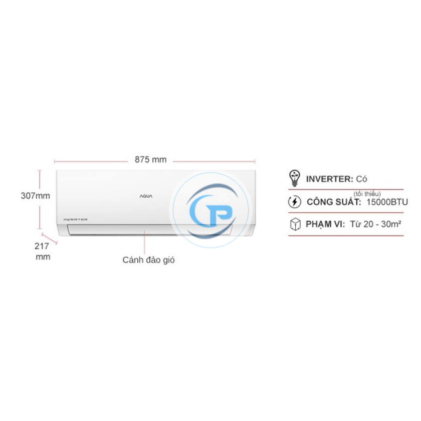 Máy lạnh AQUA Inverter AQA-RV18QE 2.0HP  
