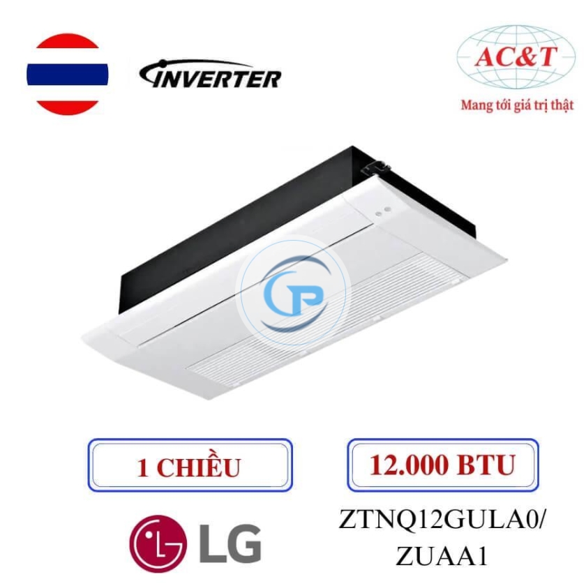 Máy lạnh âm trần LG Inverter ZTNQ12GULA0/ZUAA1 - 1.5hp - 1 hướng thổi