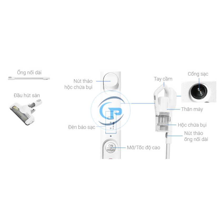 Máy hút bụi không dây Panasonic MC-SBV01W246