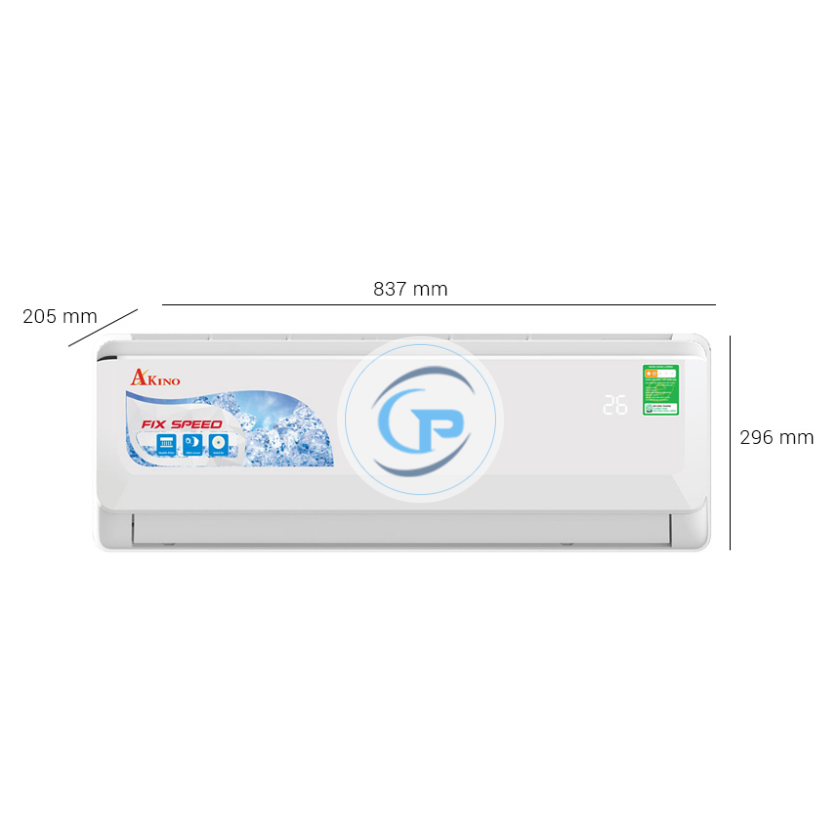 Máy lạnh Akino Inverter AKN-12CINV2FA 1.5 HP 