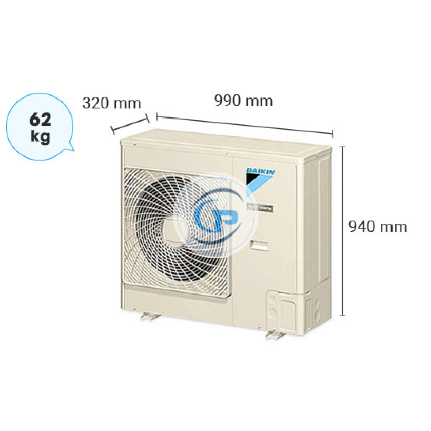 Máy lạnh âm trần Daikin FCFC125DVM/RZFC125DY1 Inverter – 5.0hp