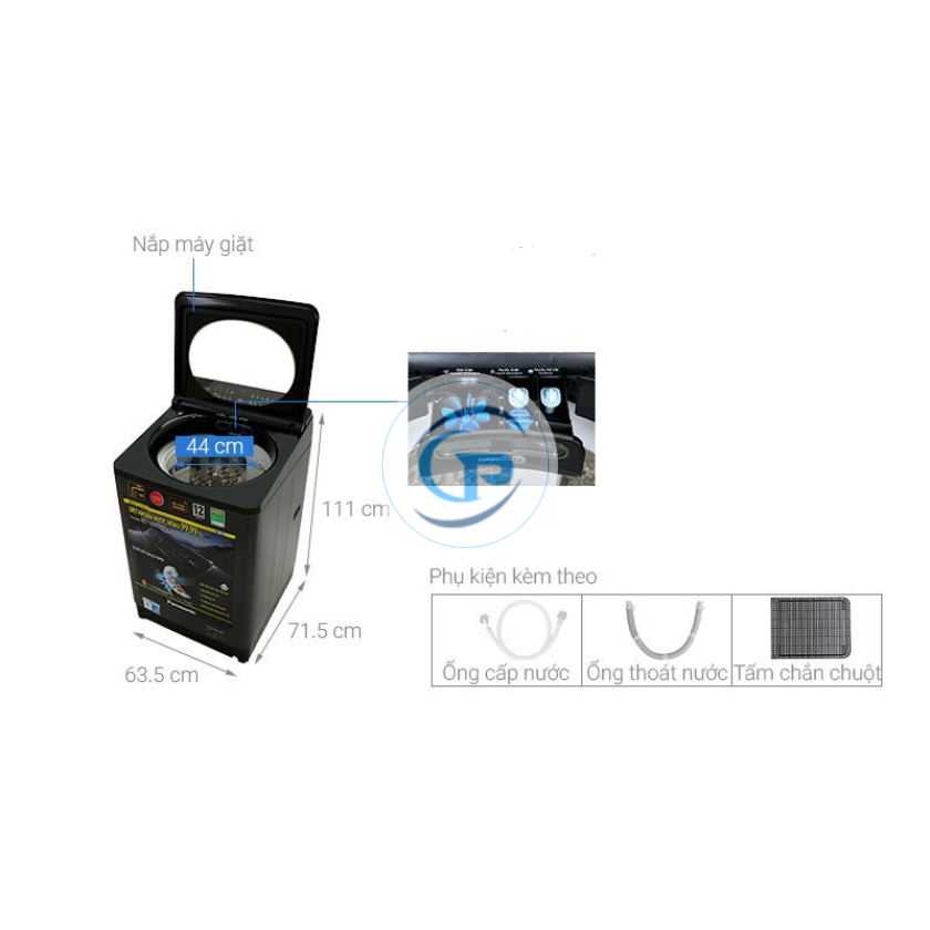 Máy Giặt Panasonic Inverter  NA-FD125V1BV  12.5 Kg