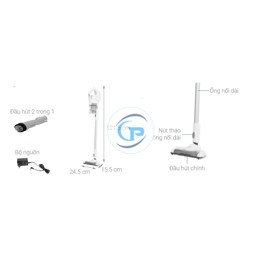 Máy hút bụi không dây Panasonic MC-SBV01W246