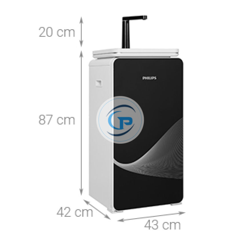  Máy lọc nước RO nóng nguội lạnh Philips ADD8980 6 lõi