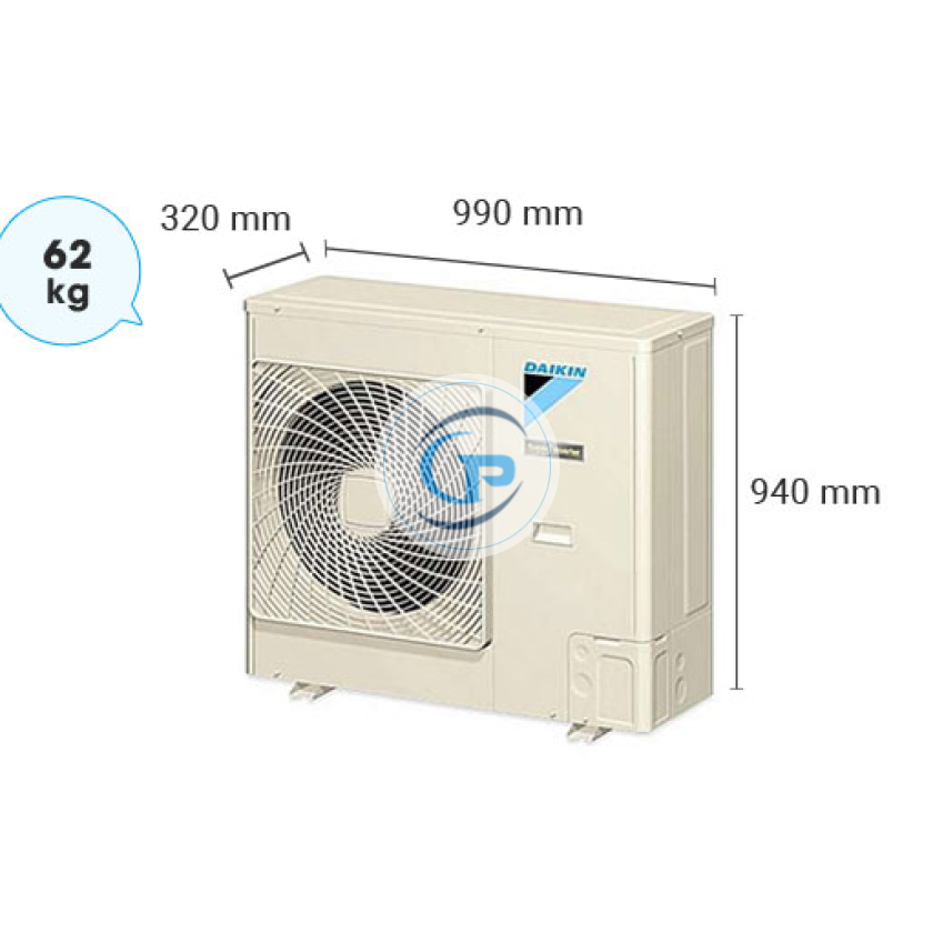 Máy lạnh âm trần Daikin FCFC140DVM/RZFC140DY1 Inverter – 5.5hp