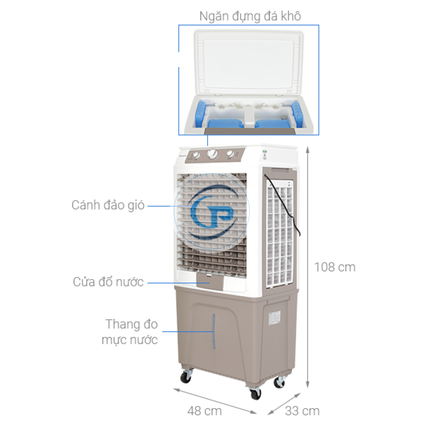 Quạt điều hoà Kangaroo KG50F95 120W