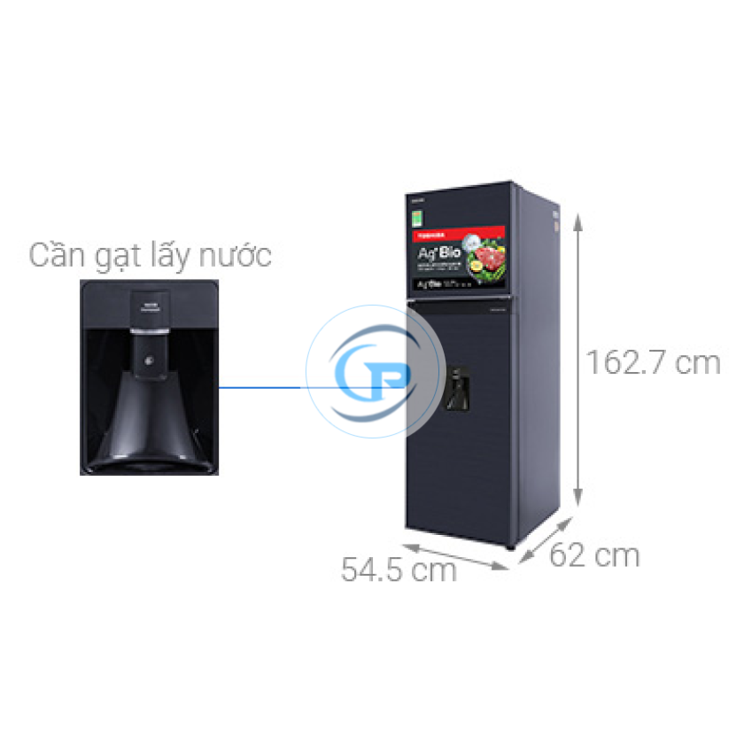 Tủ Lạnh Toshiba Inverter 249 Lít GR-RT325WE-PMV(06)-MG