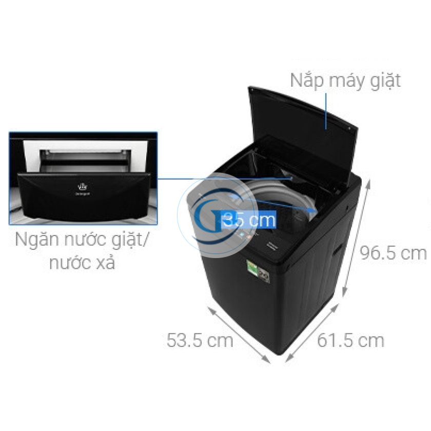 Máy giặt Casper 10 kg WT-10NB3