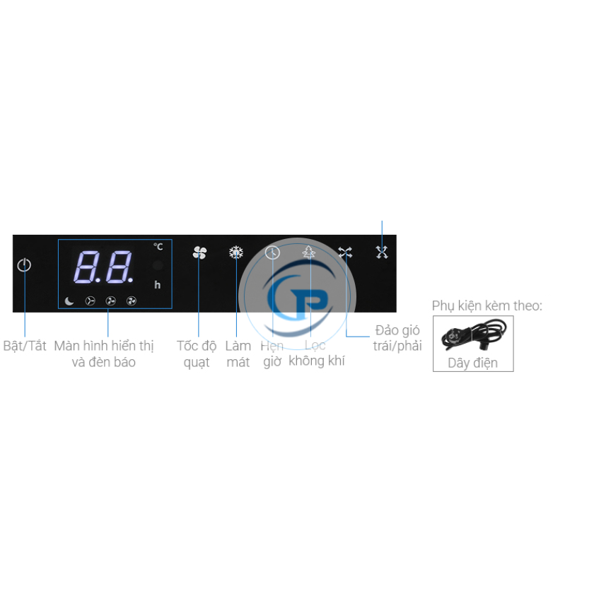 Quạt điều hoà Daikiosan DM104 300W