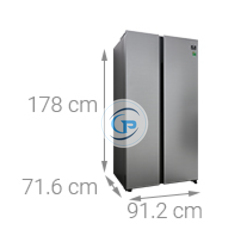 Tủ Lạnh Samsung Inverter 680 Lít RS62R5001M9/SV