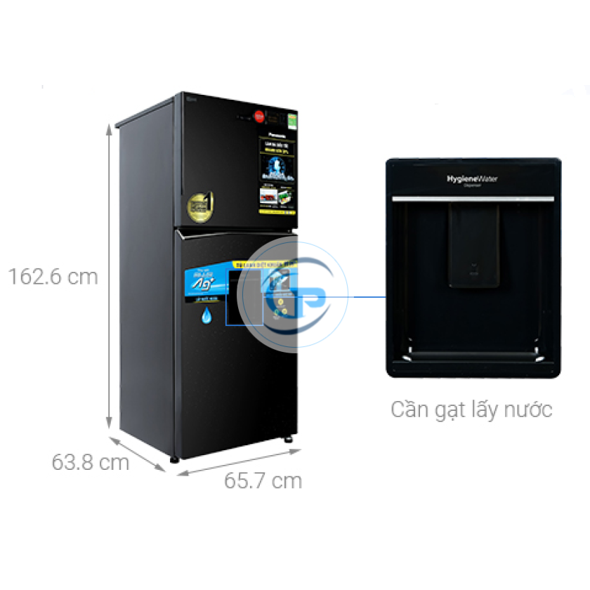 Tủ Lạnh Panasonic Inverter 326 Lít NR-TL351GPKV