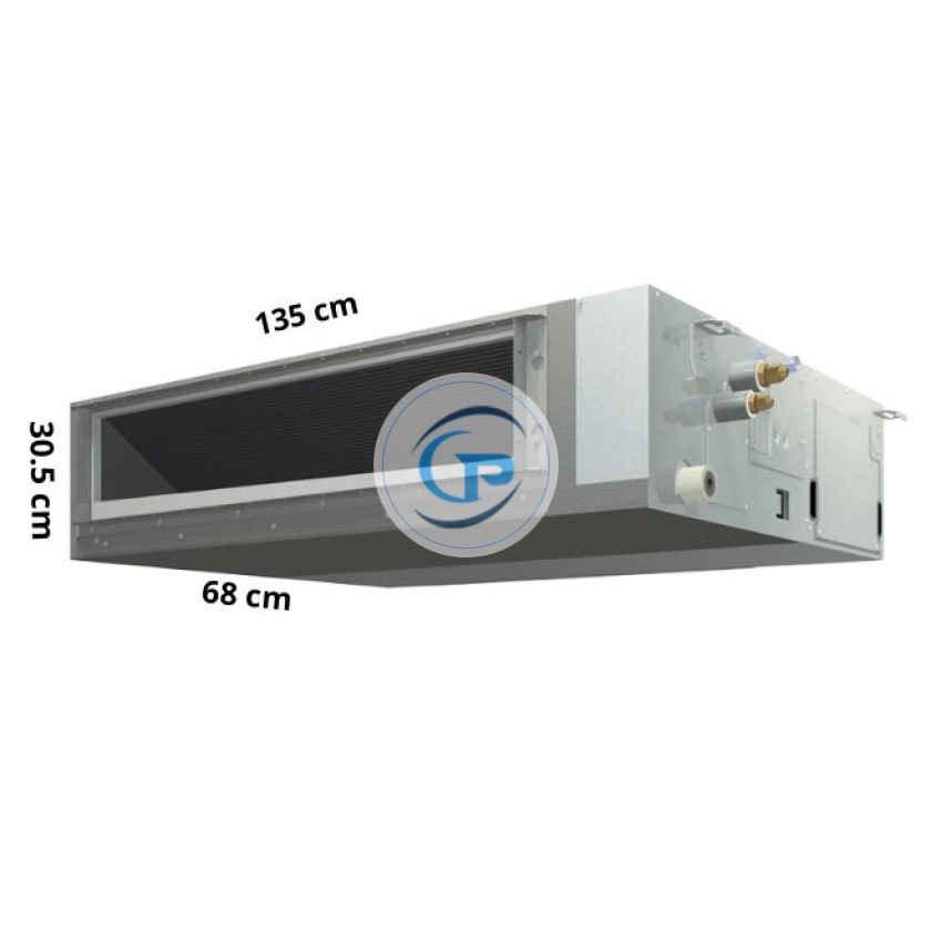 Máy lạnh nối ống gió Daikin áp suất tĩnh trung bình FDMNQ26MV1/RNQ26MV1 1 pha - 3.0hp (điều khiển không dây)
