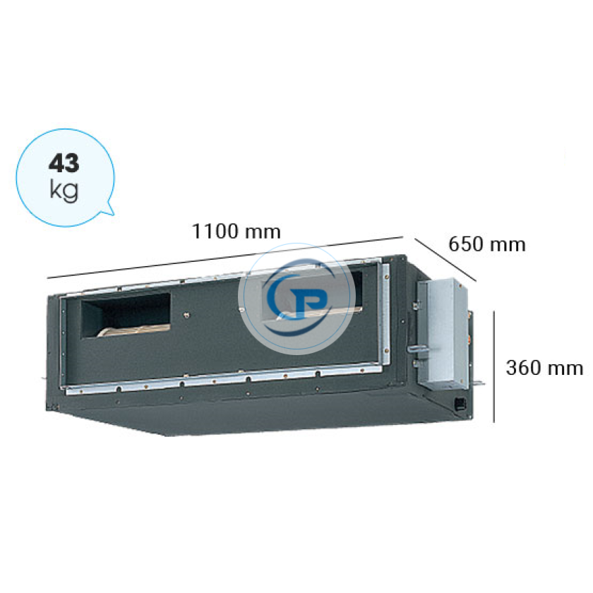 Máy lạnh giấu trần nối ống gió Panasonic S-48PFB1H5B/U-48PNB1H8 - 5.5hp