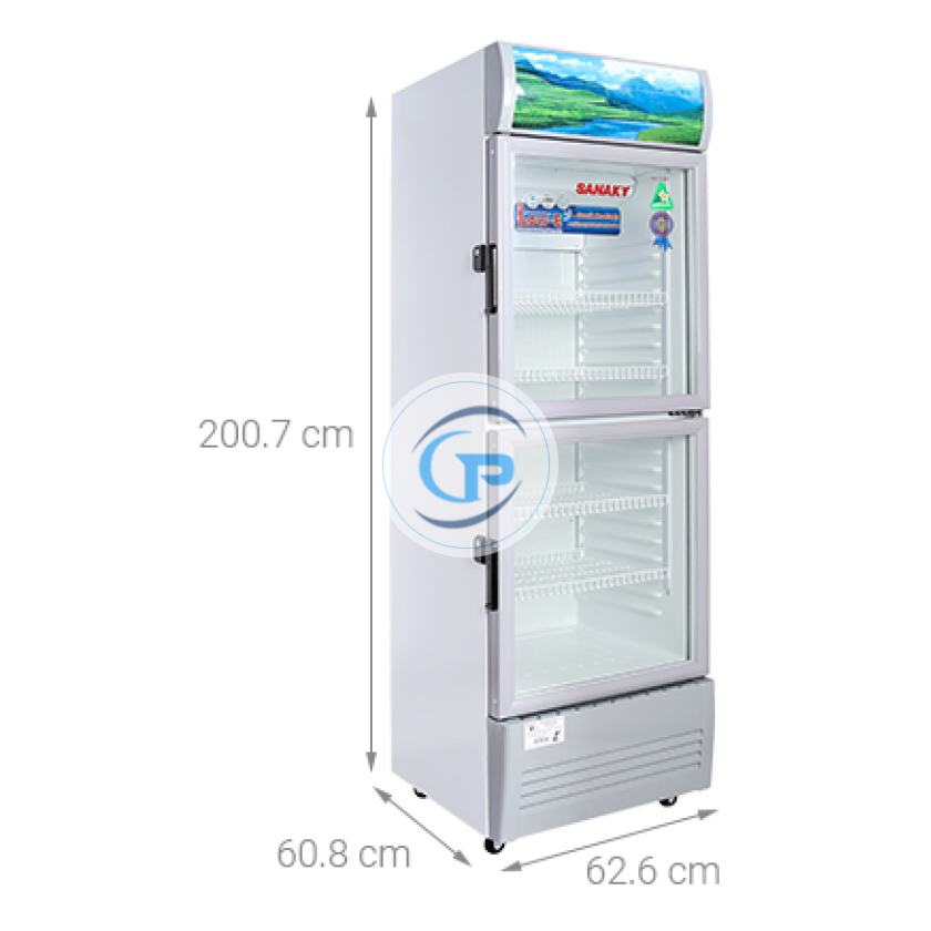Tủ mát Sanaky 340 lít TM.VH408WL