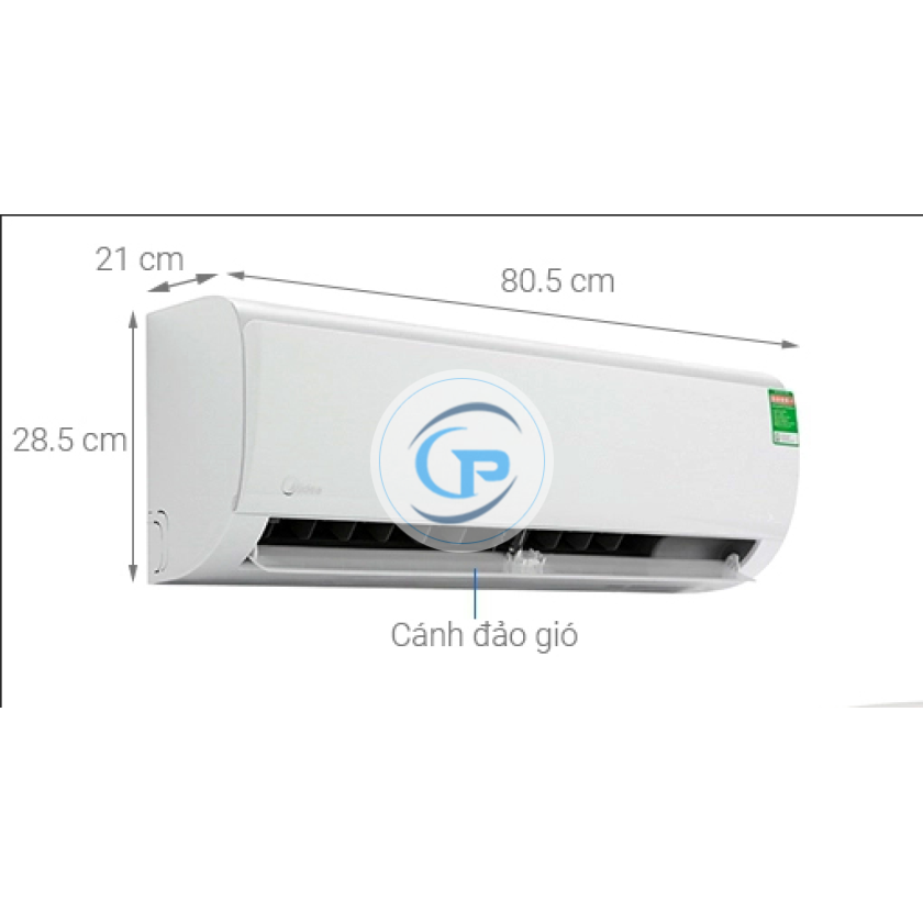 Máy lạnh treo tường Midea MSAFII-13CRN8 -1.5hp