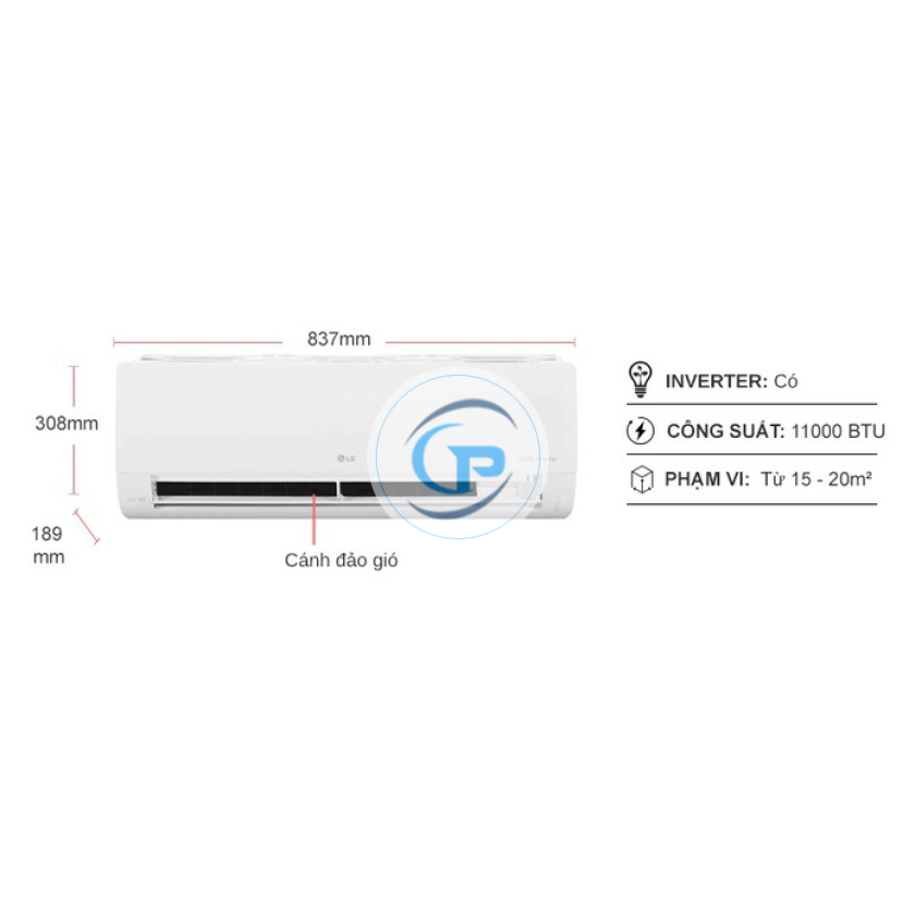 Máy lạnh treo tường LG Inverter  V13WIN1 - 1.5hp