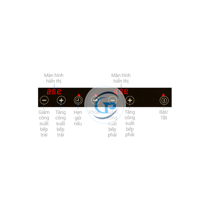 Bếp từ hồng ngoại lắp âm Kangaroo KG499N