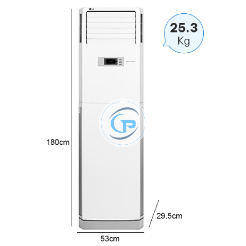 Máy lạnh tủ đứng LG ZPNQ24GS1A0 Inverter-2.5hp