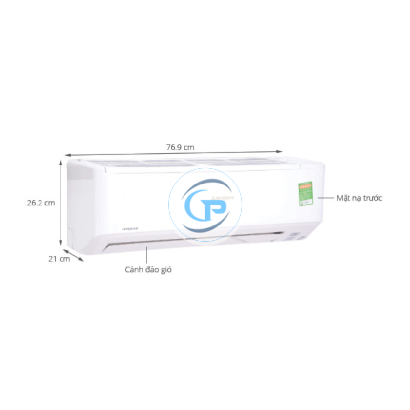 Máy lạnh treo tường Mitsubishi Heavy Inverter SRK/SRC24YW-W5-2.5HP