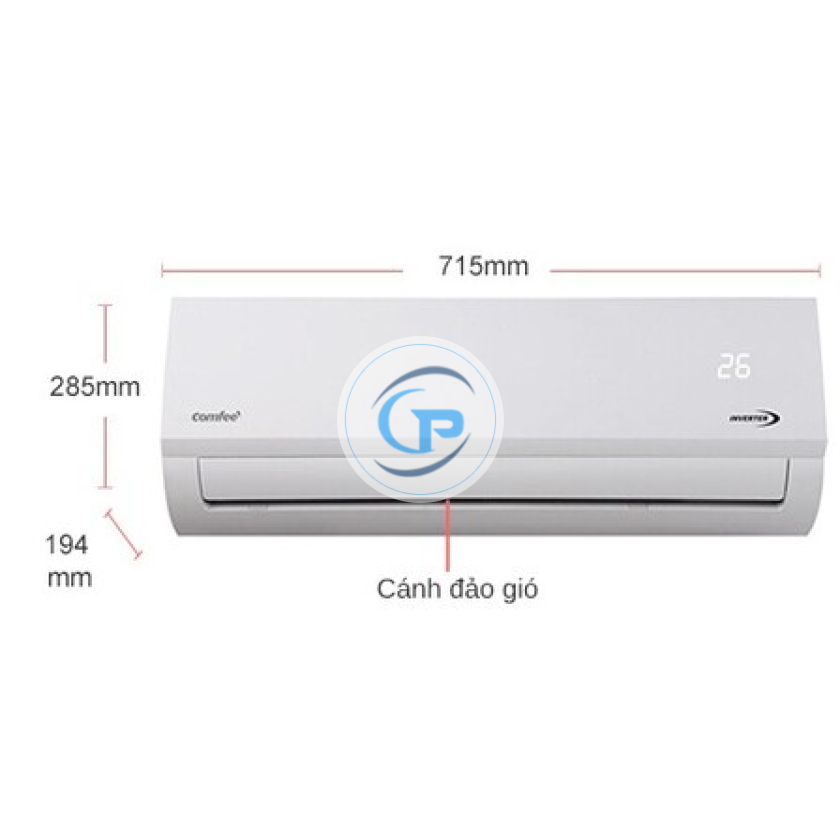 Máy Lạnh Comfee Inverter CFS-10VAFF-V 1.0Hp 