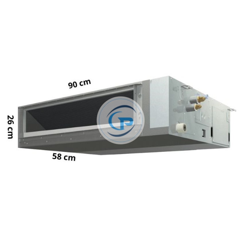 Máy lạnh giấu trần nối ống gió Daikin FDBNQ21MV1V/RNQ21MV1V - 2.5hp