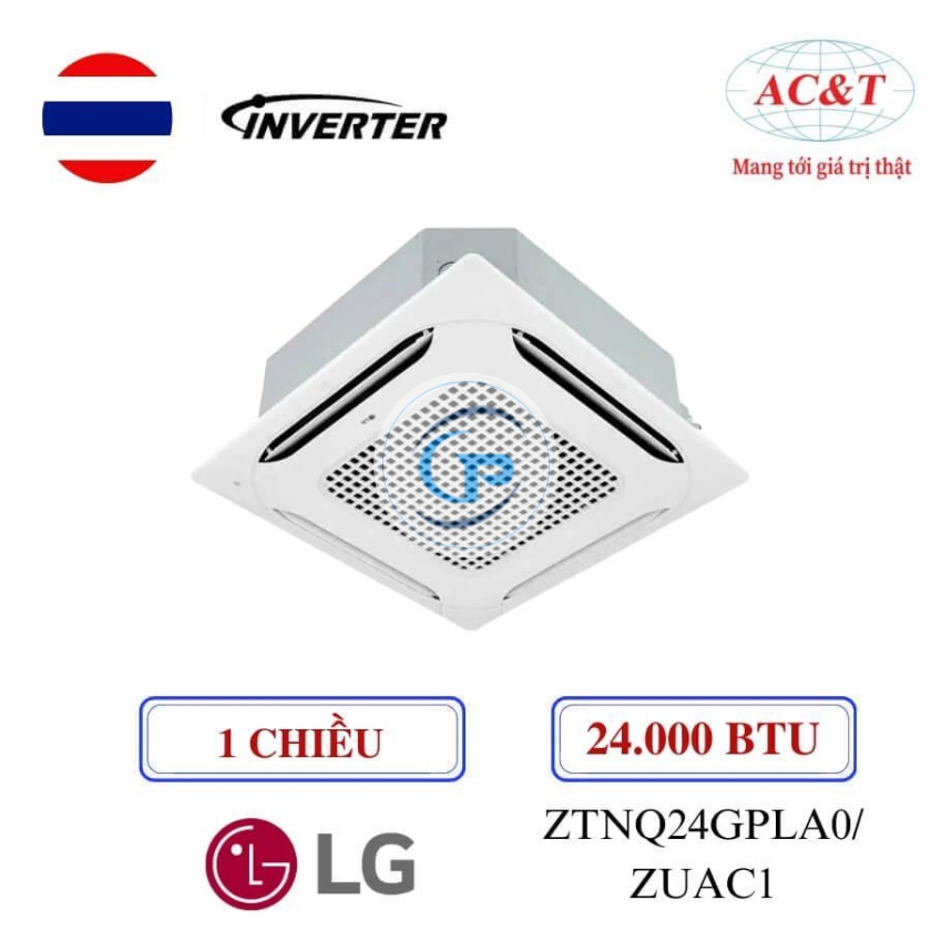 Máy lạnh âm trần LG ZTNQ24GPLA0 Inverter  - 2.5hp