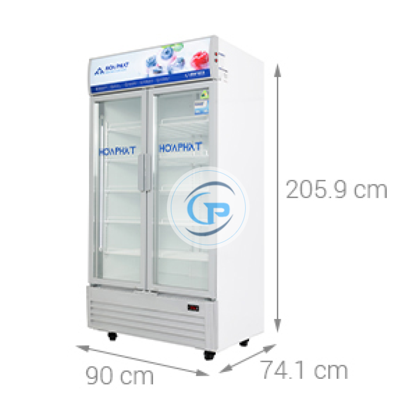 Tủ mát Hòa Phát 723 lít HSR D6723