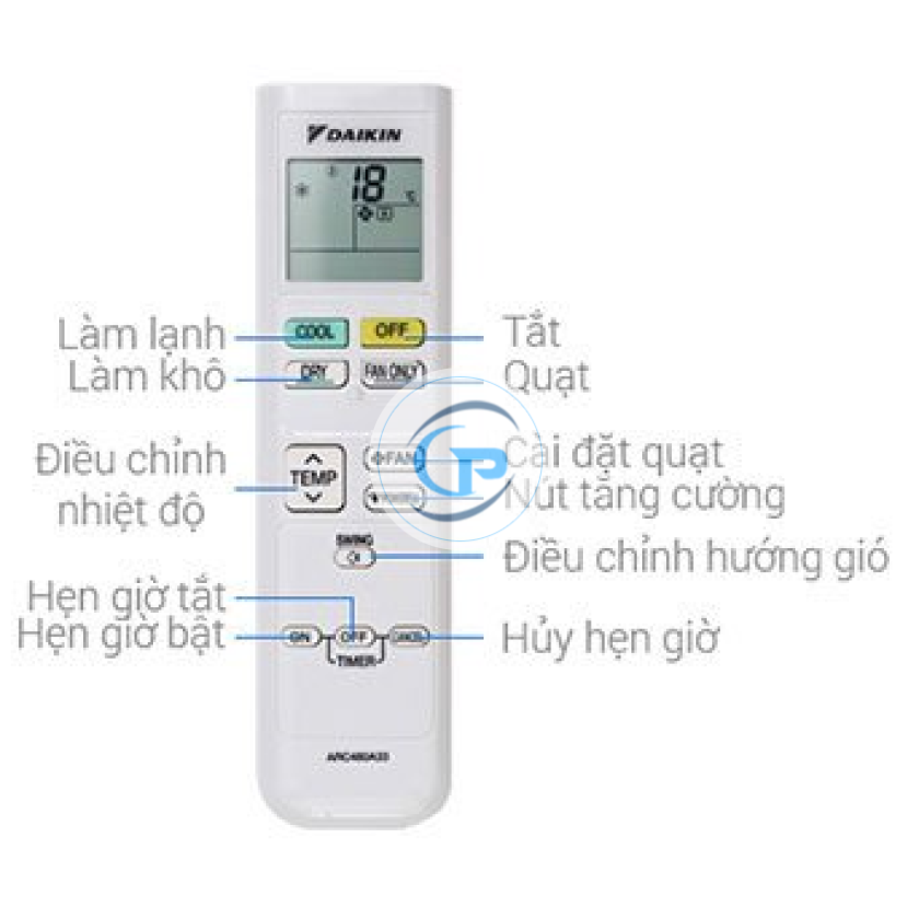 Máy lạnh treo tường Daikin FTF50XV1V - 2.0hp