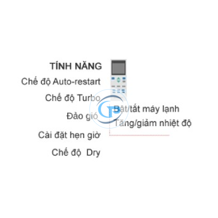 Máy lạnh treo tường Reetech Inverter RTV12-TC-BI -1.5hp