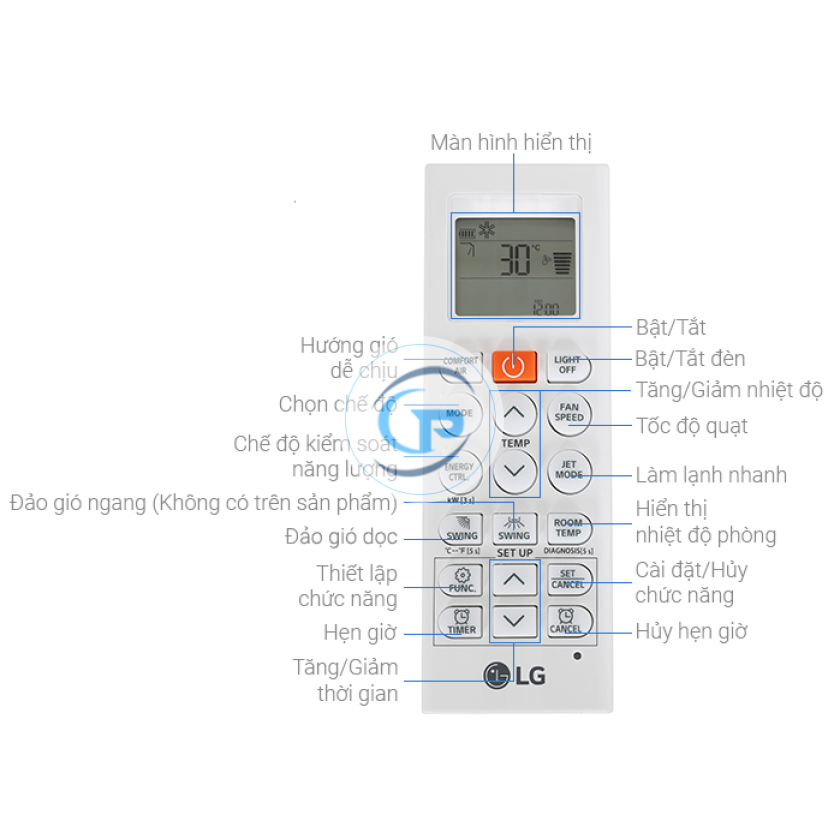 Máy lạnh treo tường LG Inverter V10WIN1 - 1.0hp