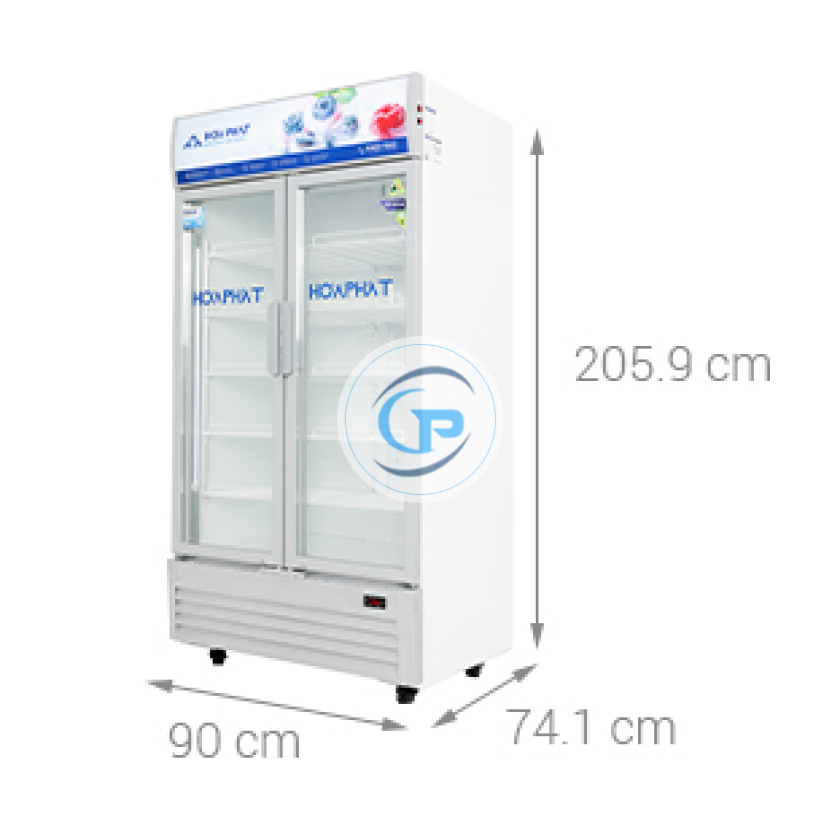 Tủ mát Hòa Phát Inverter 723 lít HSR D8723