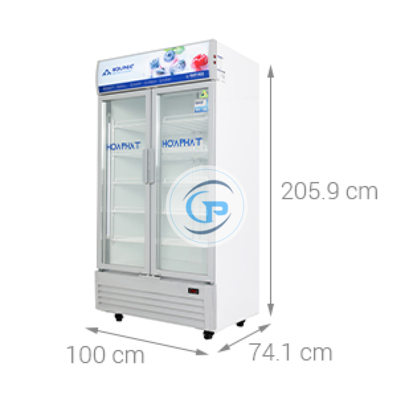 Tủ mát Hòa Phát 812 Lít HSR D6812