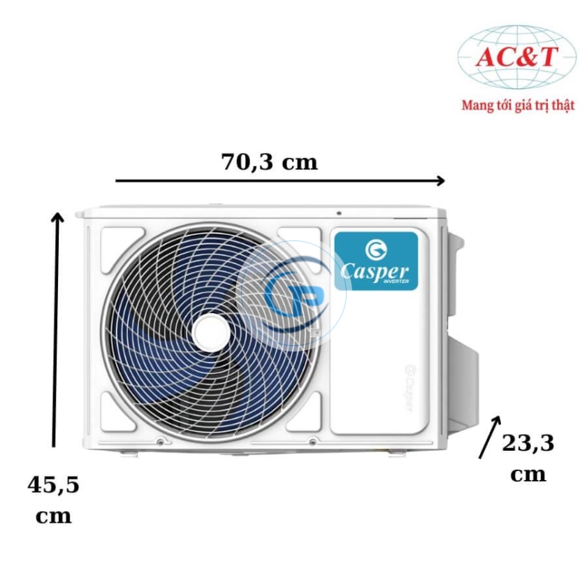 Máy lạnh treo tường Casper  Inverter TC-09IS36 -1.0hp