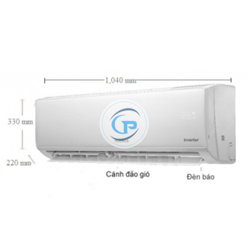 Máy lạnh treo tường Reetech Inverter RTV24-TC-BI -2.5hp
