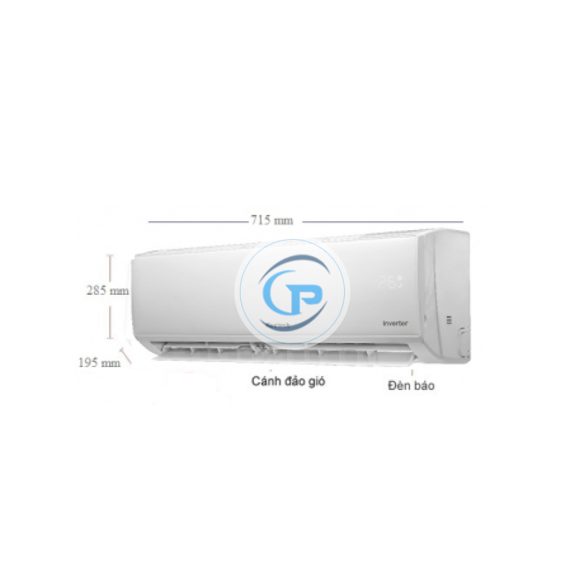 Máy lạnh treo tường Reetech Inverter RTV9-BF-A -1.0hp 