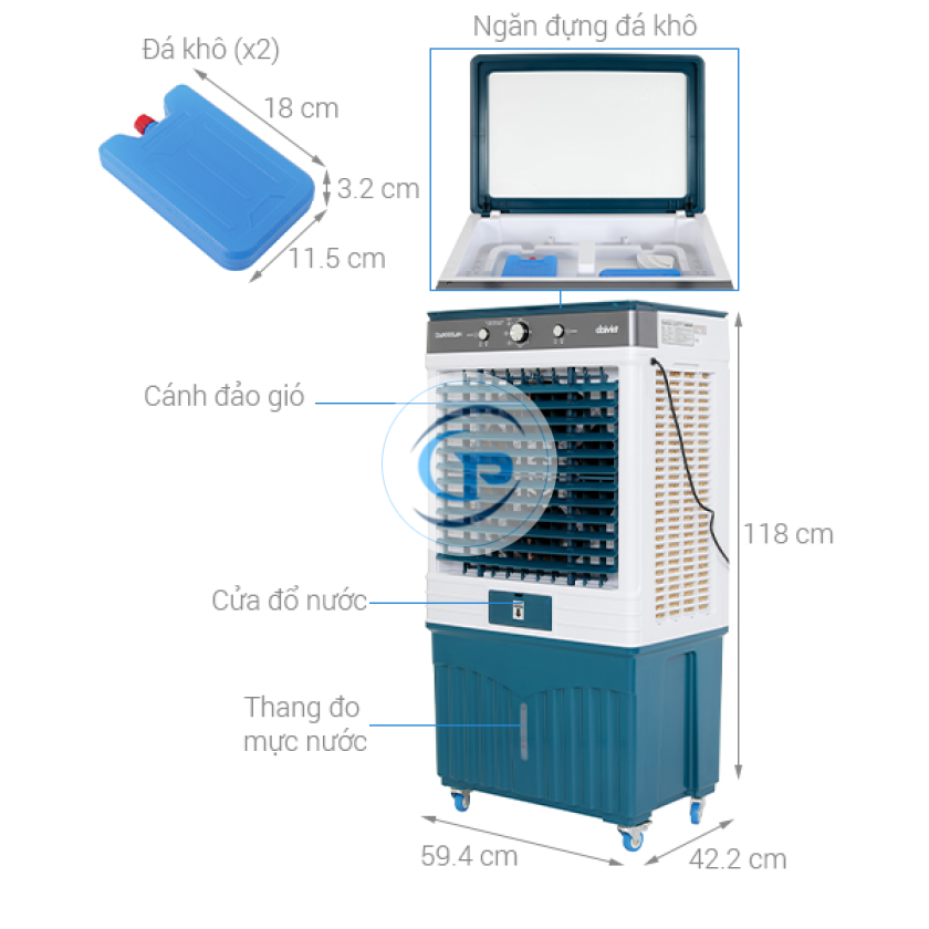 Quạt điều hoà Daikiosan DM103 175W