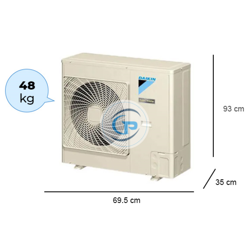 Máy lạnh âm trần Daikin 1 chiều Inverter  FCF100CVM-1 pha 4.0 HP 