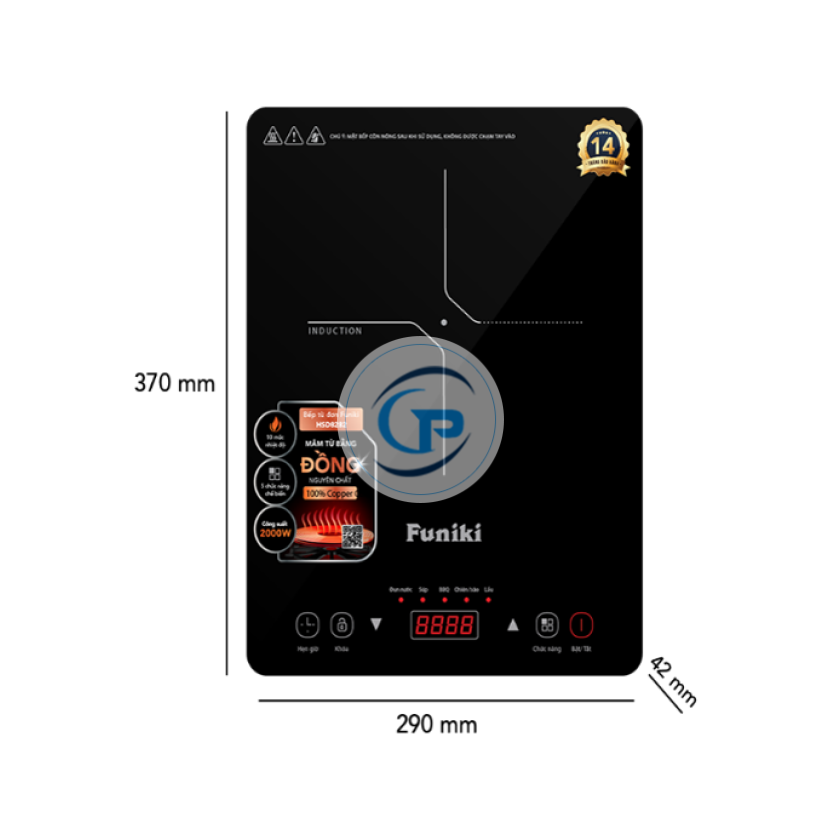 Bếp điện từ đơn Funiki HSD8282