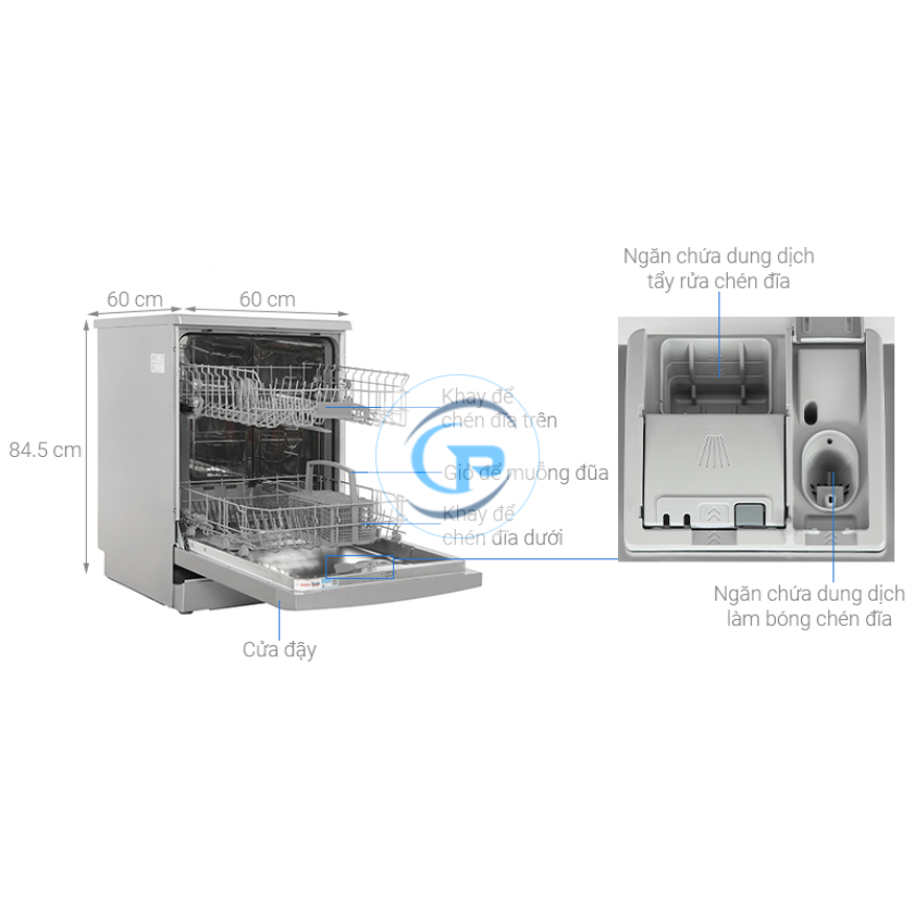 Máy rửa chén độc lập Bosch SMS2ITI41G