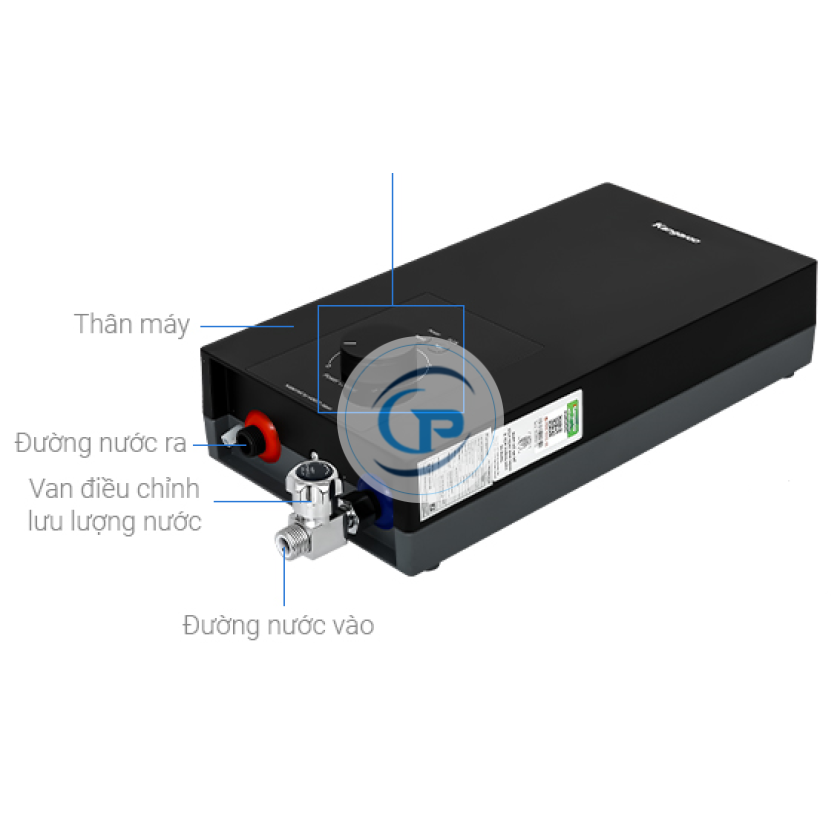 Máy nước nóng trực tiếp Kangaroo 4500W KGWD45P2 có bơm