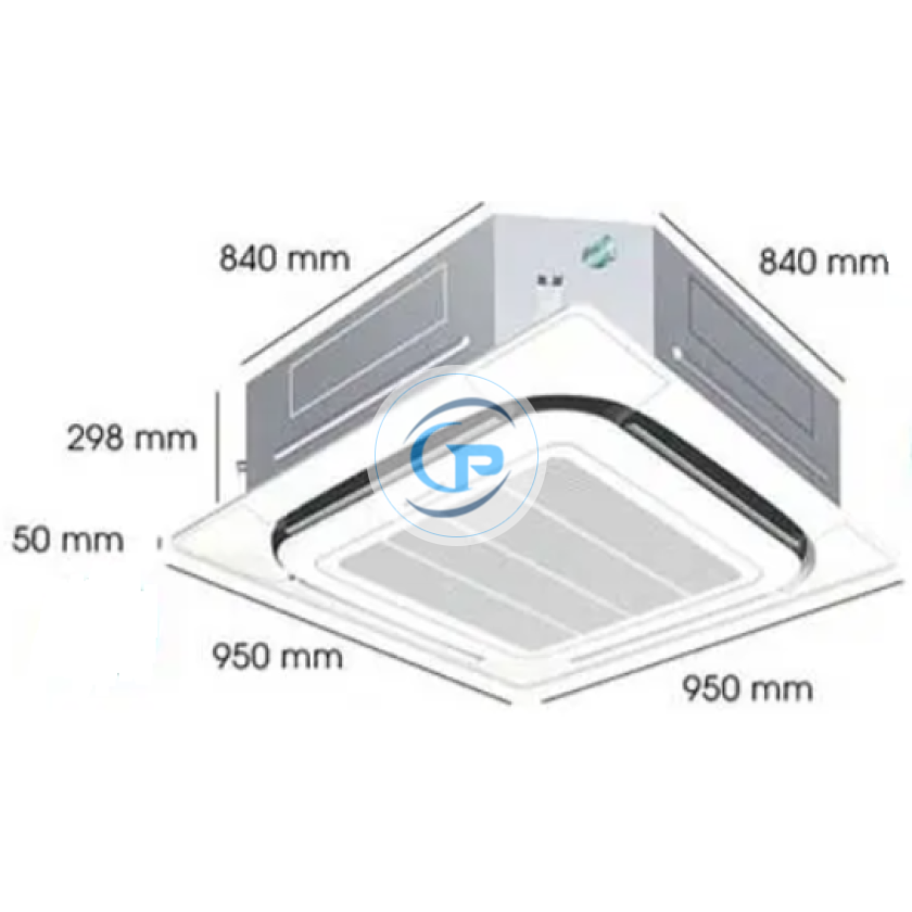 Máy lạnh âm trần Daikin Inverter FCFC50DVM 2.0hp-1 pha 