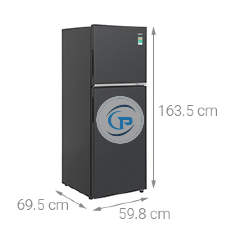Tủ Lạnh Aqua Inverter  AQR-T410FA(SL) 358 lít