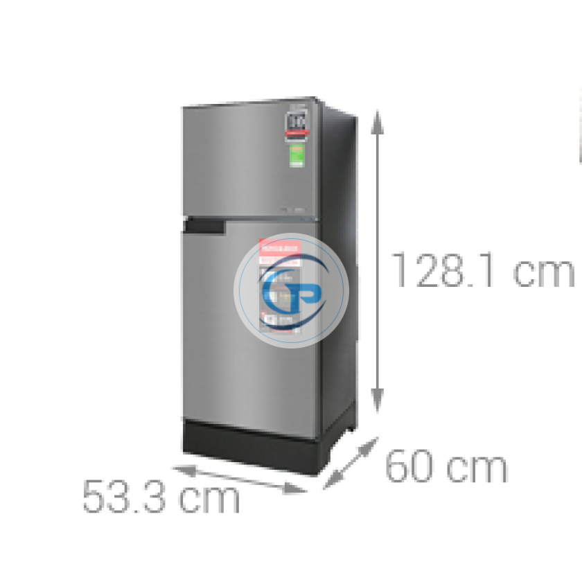 Tủ Lạnh Sharp Inverter 150 Lít SJ-X176E-SL